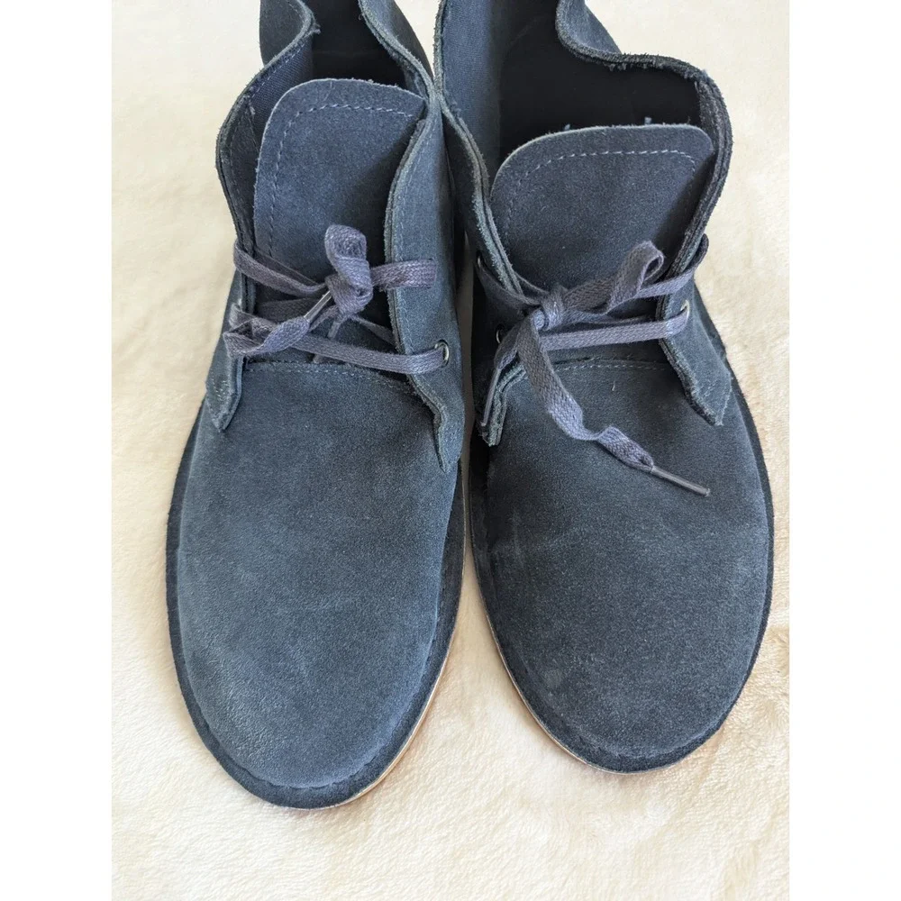 American Eagle Navy Blue Suede Men's Chukka‎ Boots Sz 11